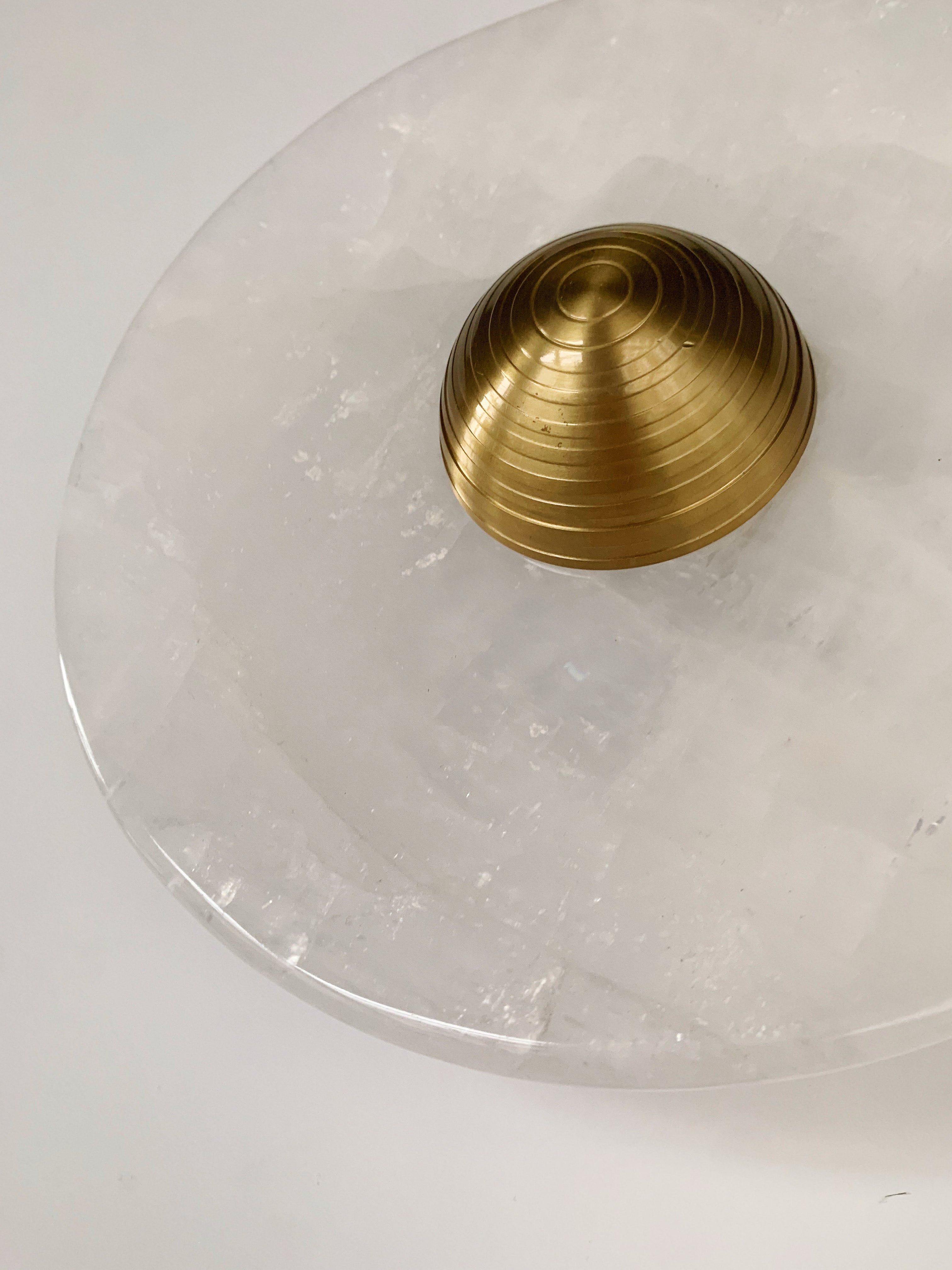 Aurora Series White Cristal Wall Lamp