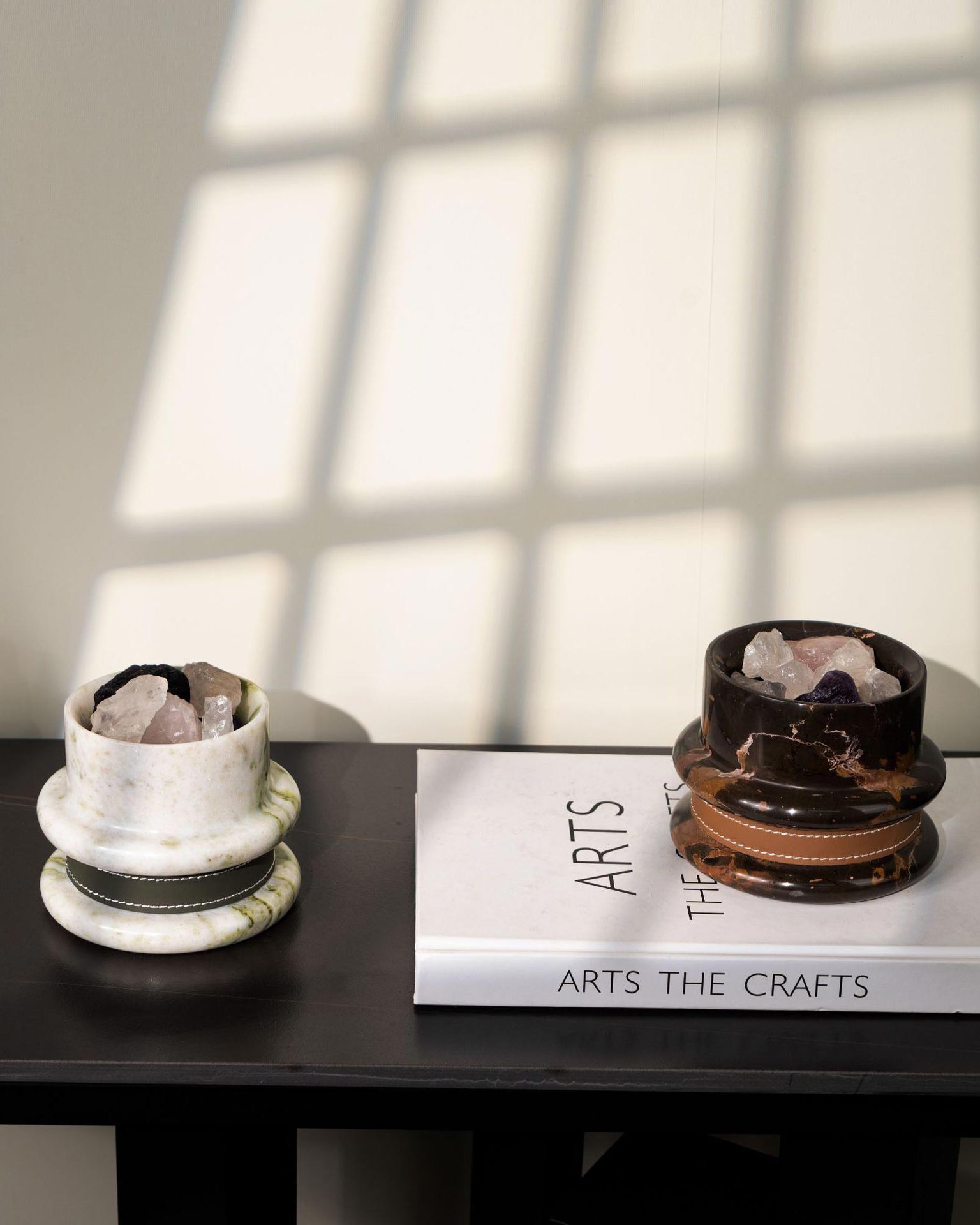 Marble Candle Holders