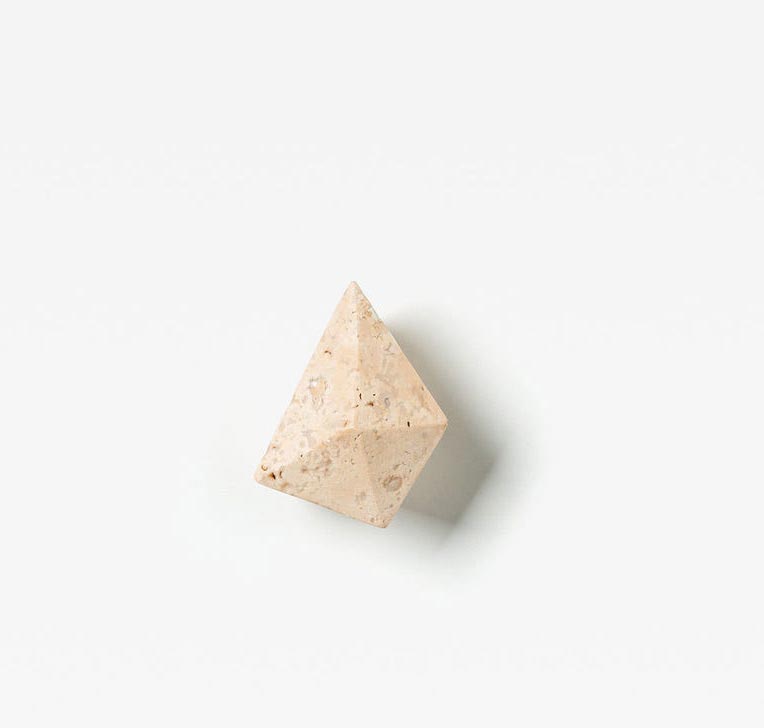 Beige Travertine Irregular Small Handles