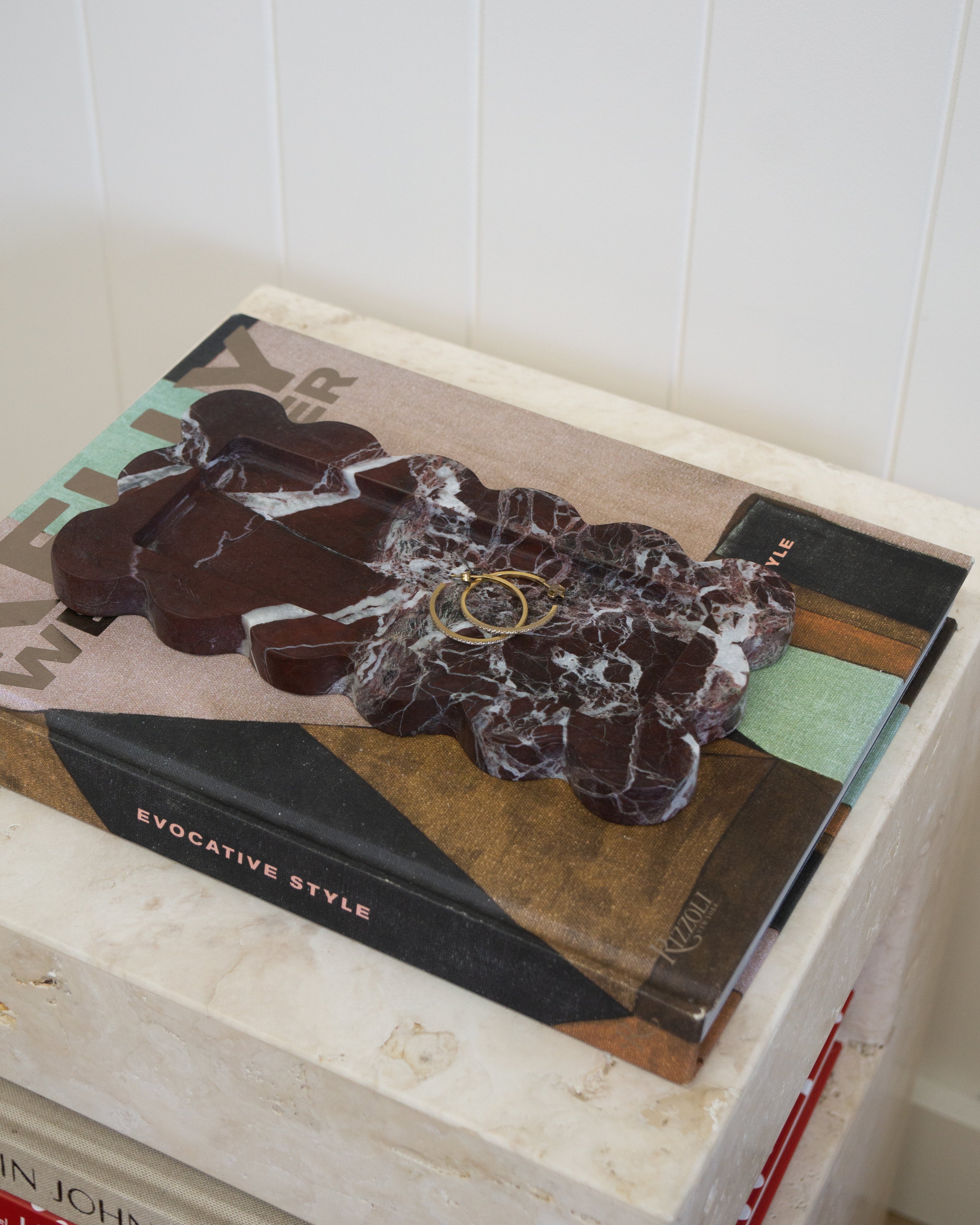 Rosso Levanto Jewllery Trays