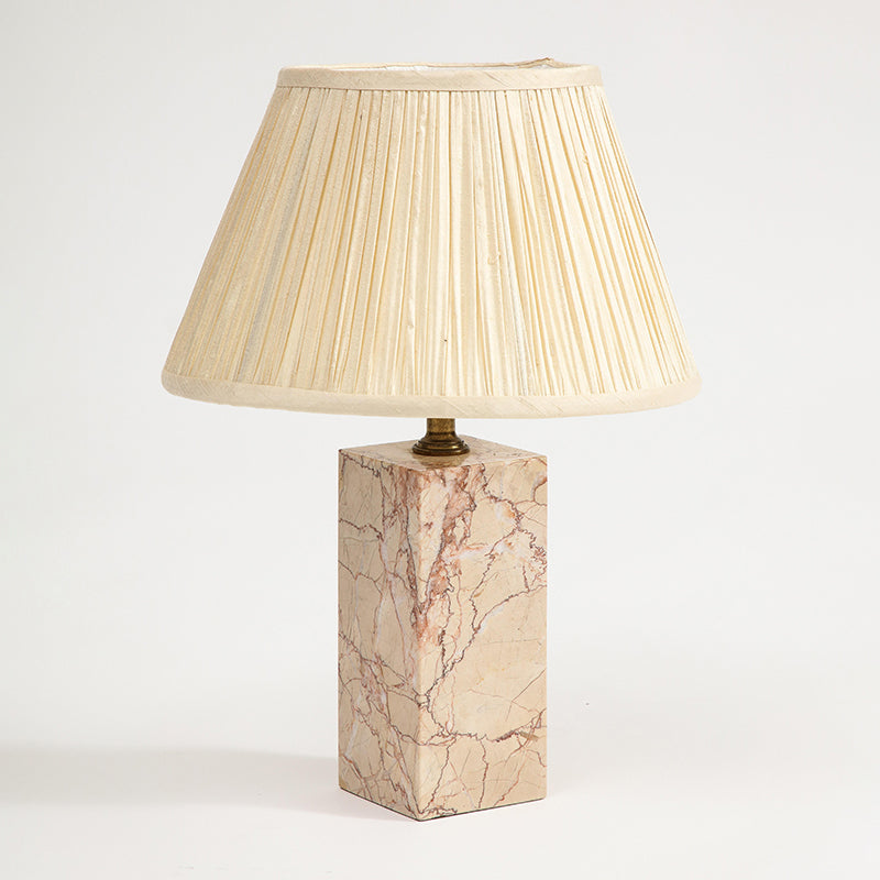 Calacatta Pink Classic Table Lamp | Italian Marble Lighting