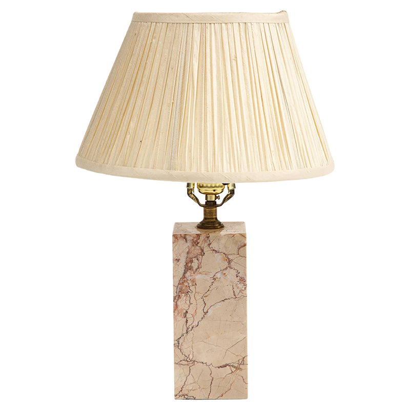 Calacatta Pink Classic Table Lamp | Italian Marble Lighting