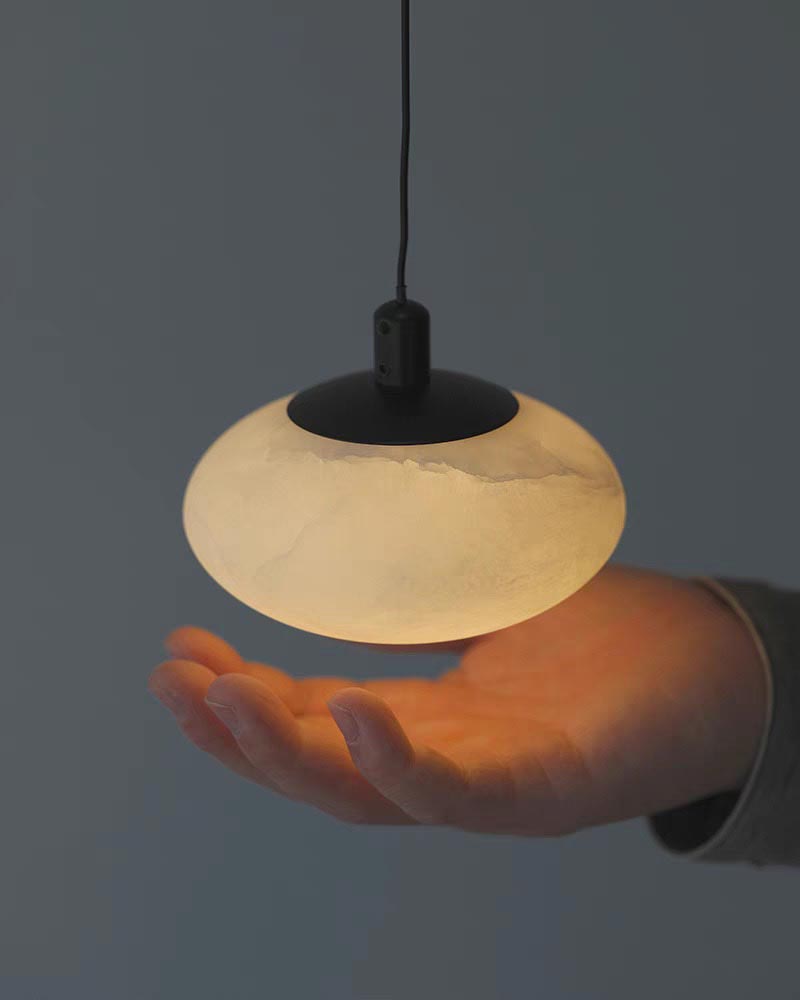 Spain Alabaster Oval Chandelier