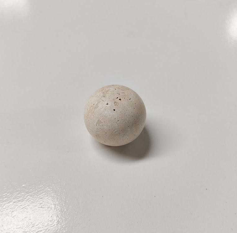 Beige Travertine Round Ball Handles