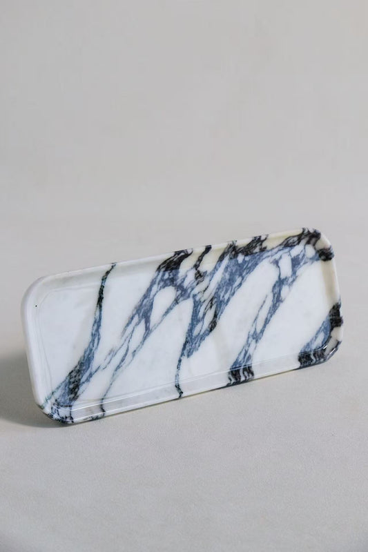 Calacatta Viola Polish Rectangle Tray