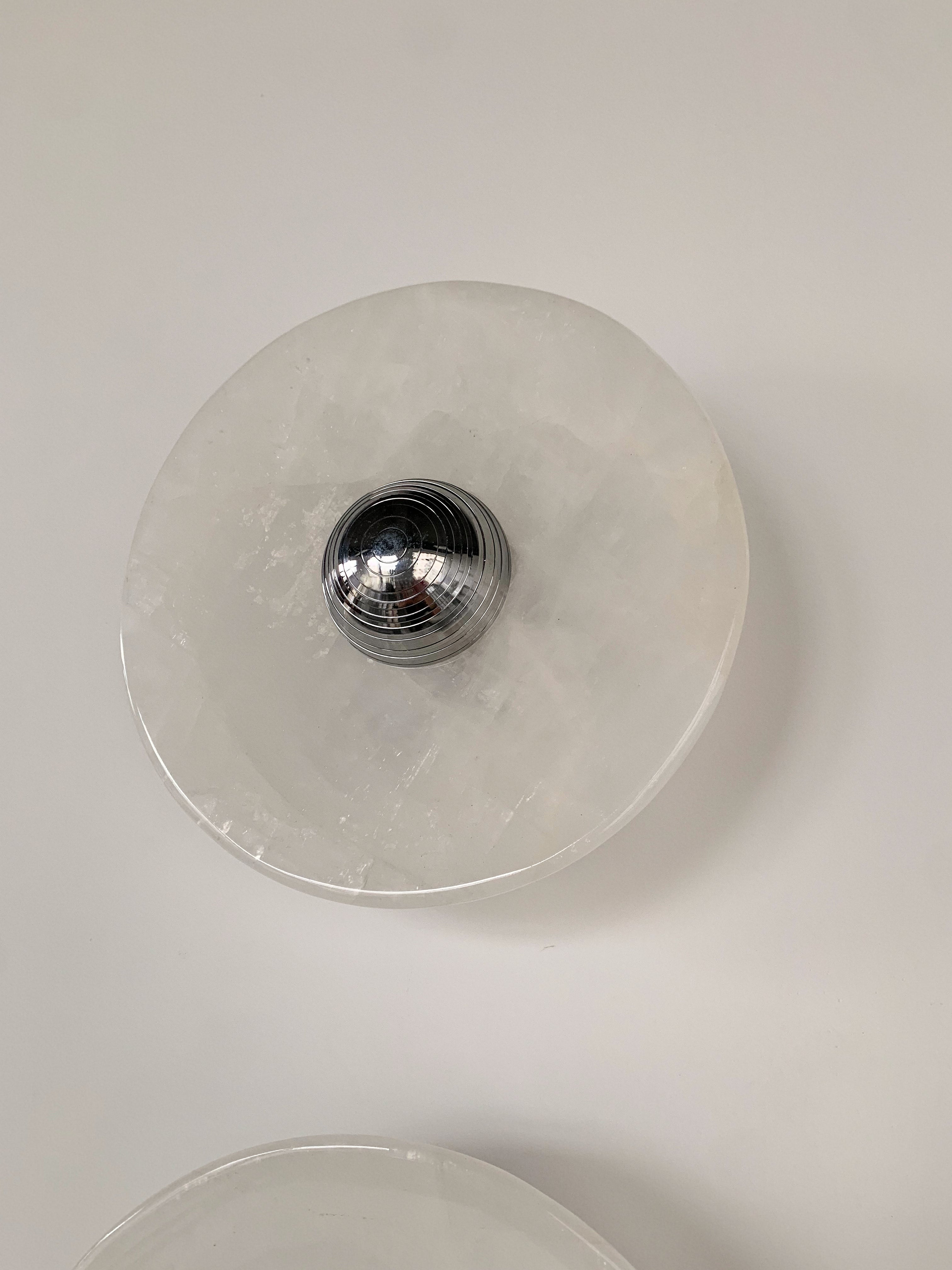 Aurora Series White Cristal Wall Lamp