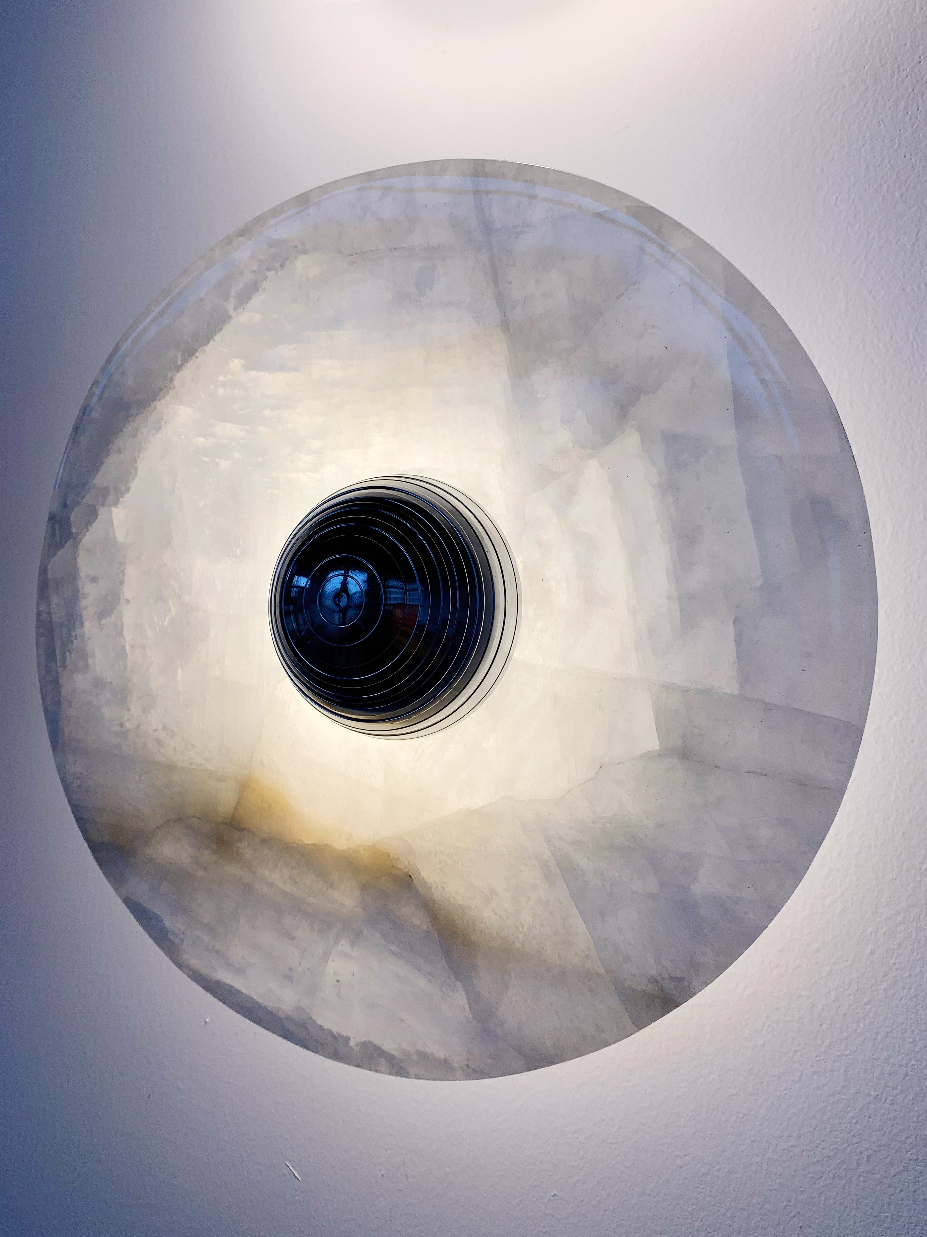 Aurora Series White Cristal Wall Lamp