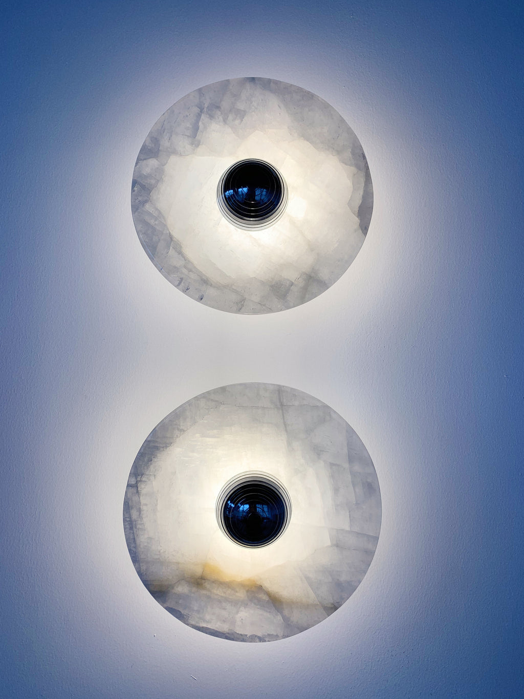 Aurora Series White Cristal Wall Lamp