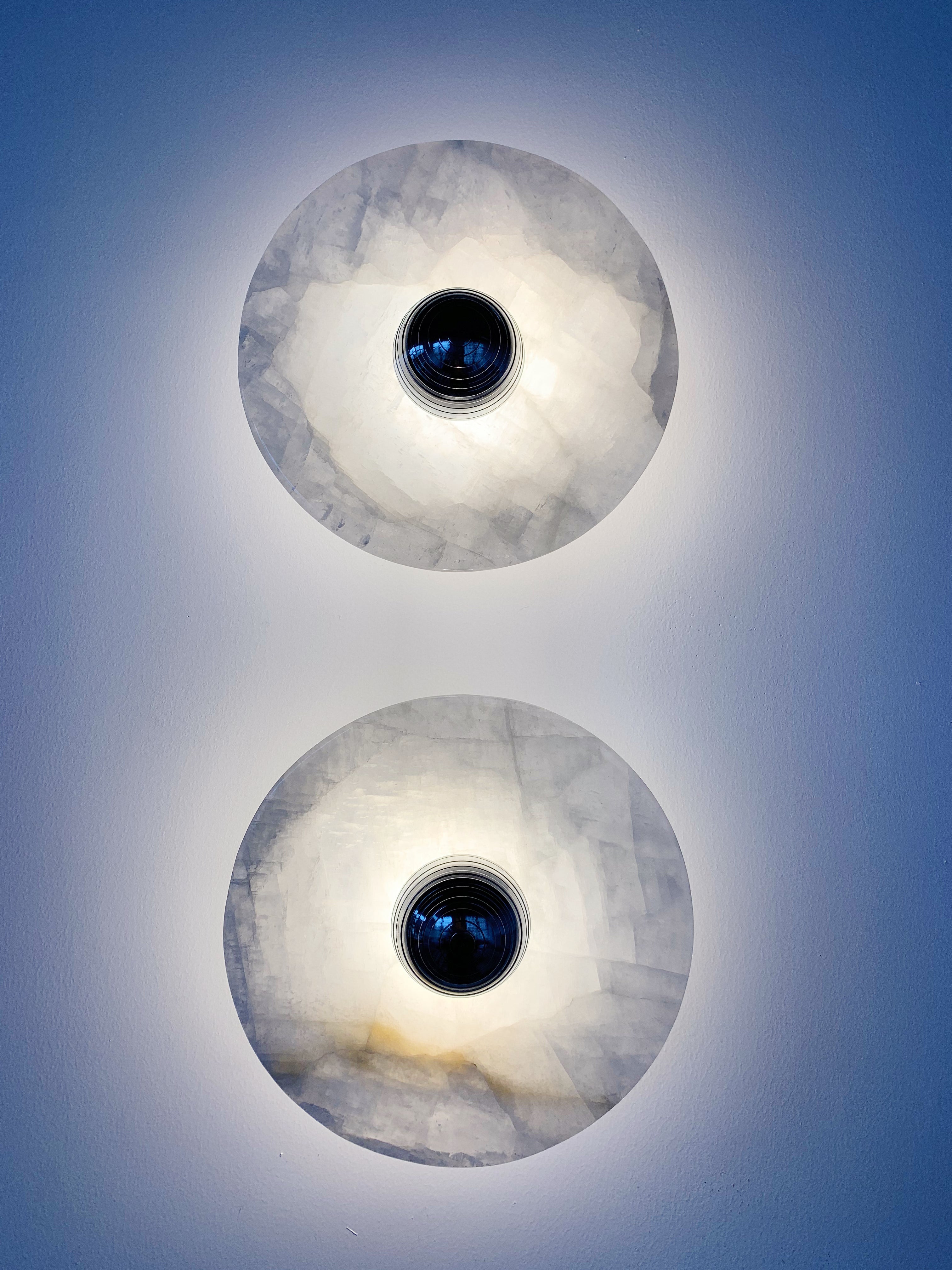 Aurora Series White Cristal Wall Lamp