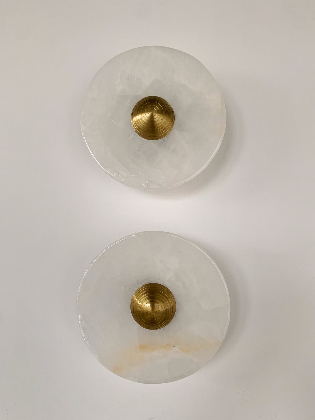 Aurora Series White Cristal Wall Lamp