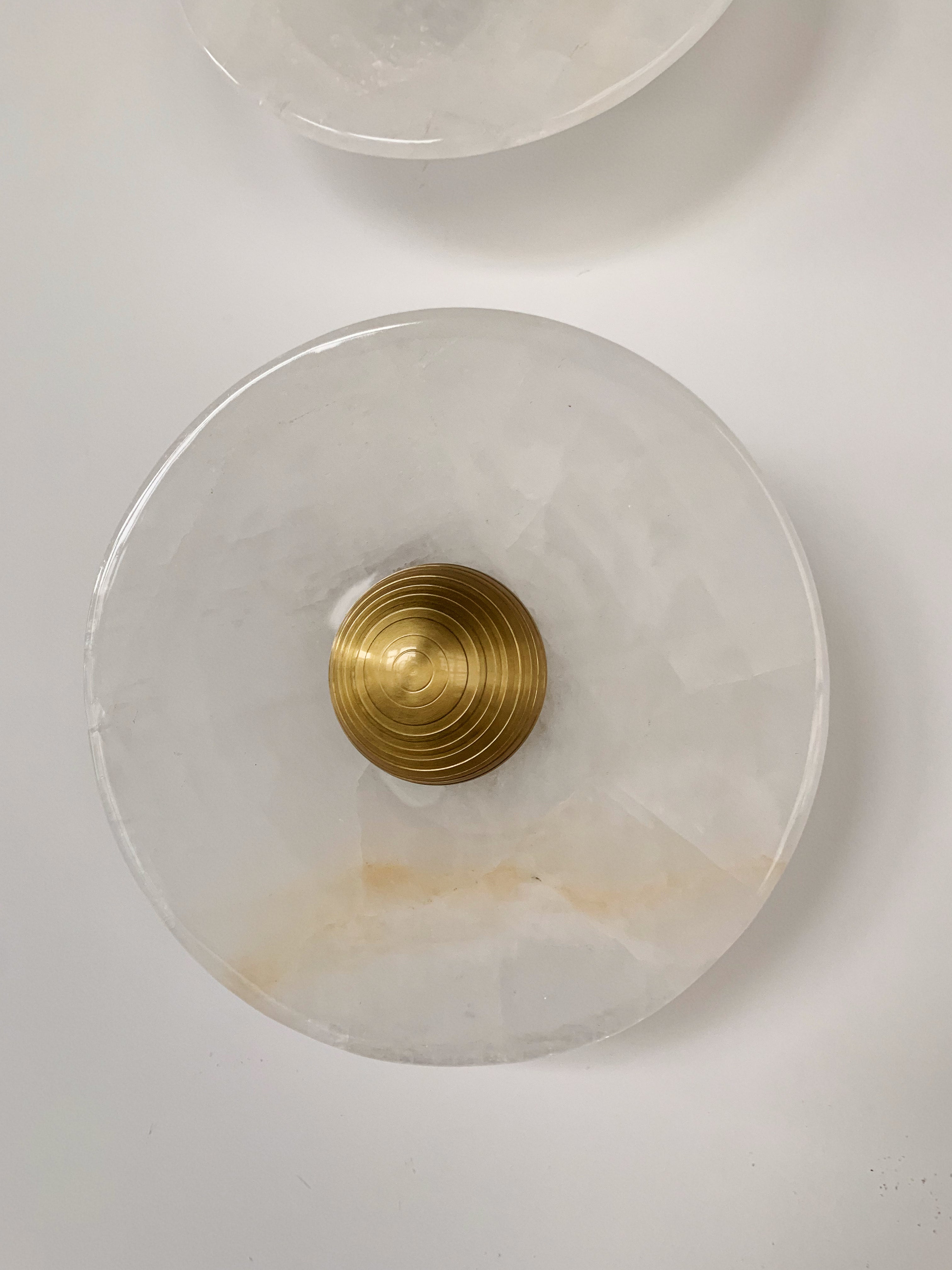 Aurora Series White Cristal Wall Lamp