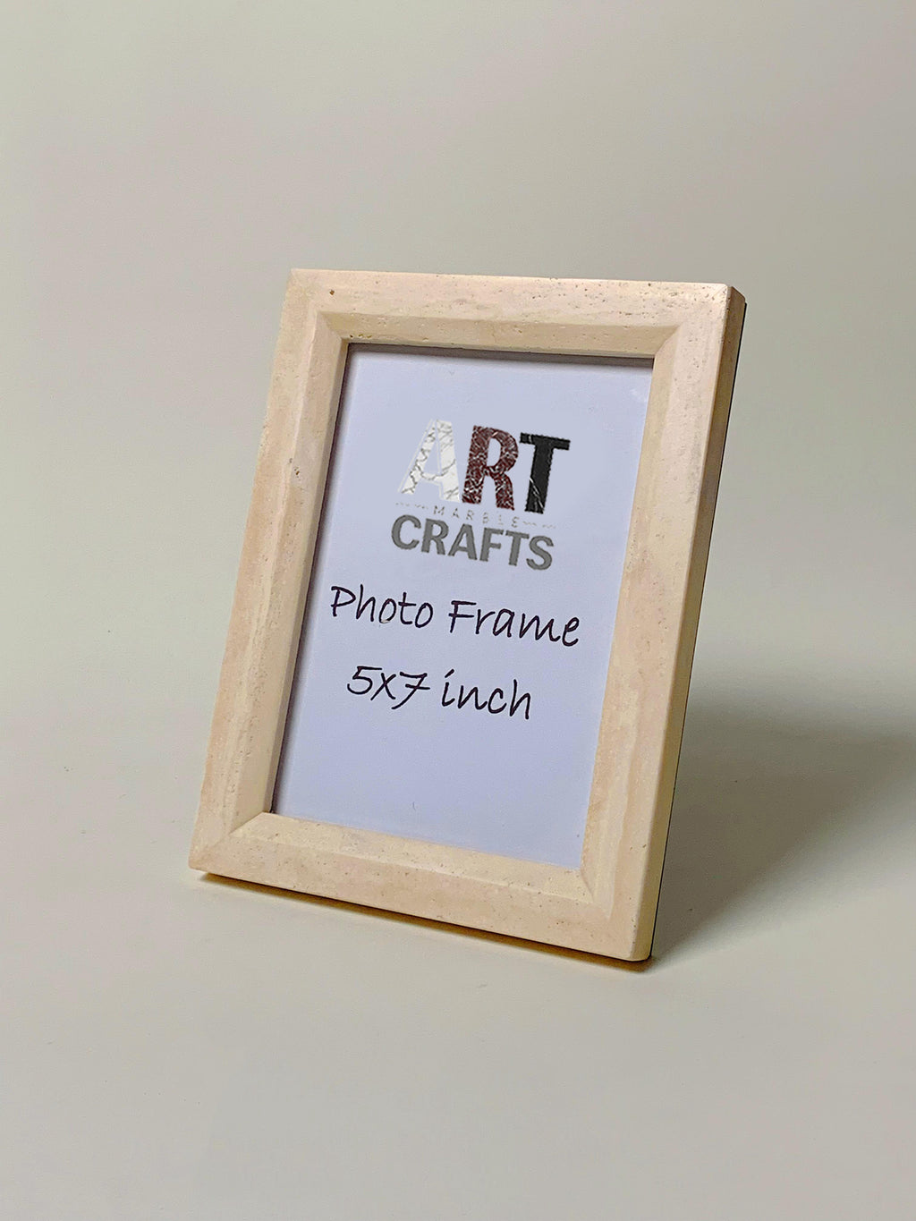 Beige Travertine Picture Frame