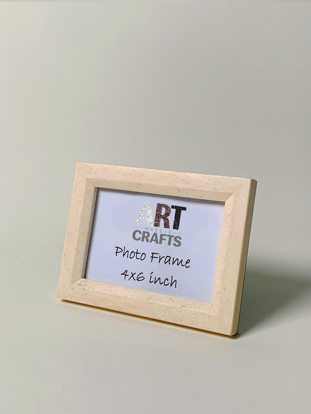 Beige Travertine Picture Frame