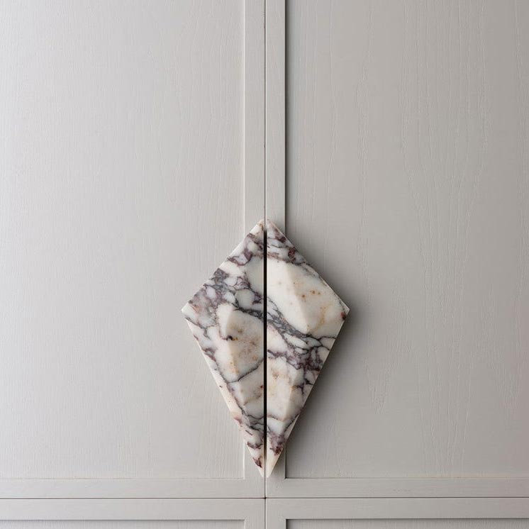 Diamond Irregular Big Marble Handles Collection