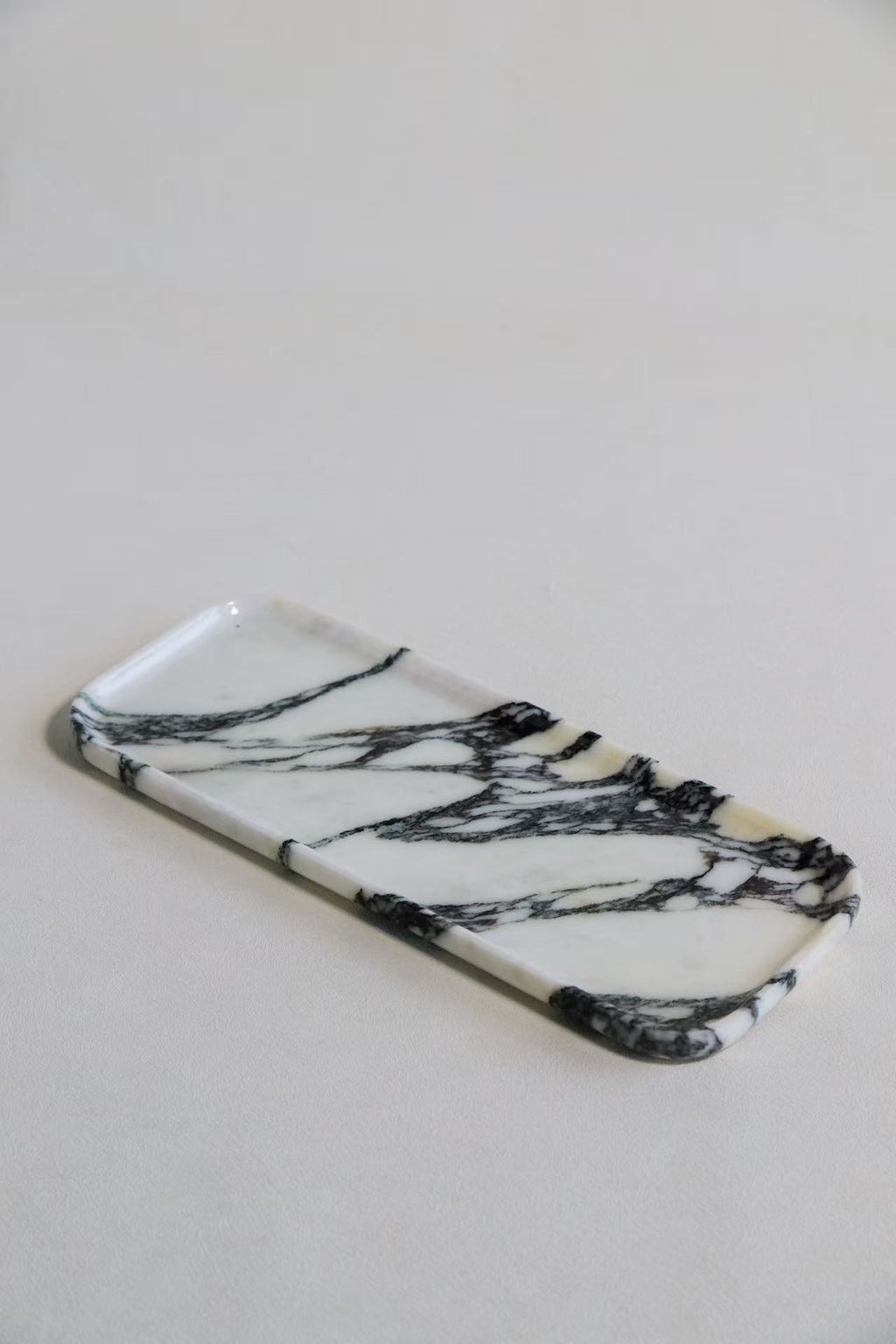 Calacatta Viola Polish Rectangle Tray