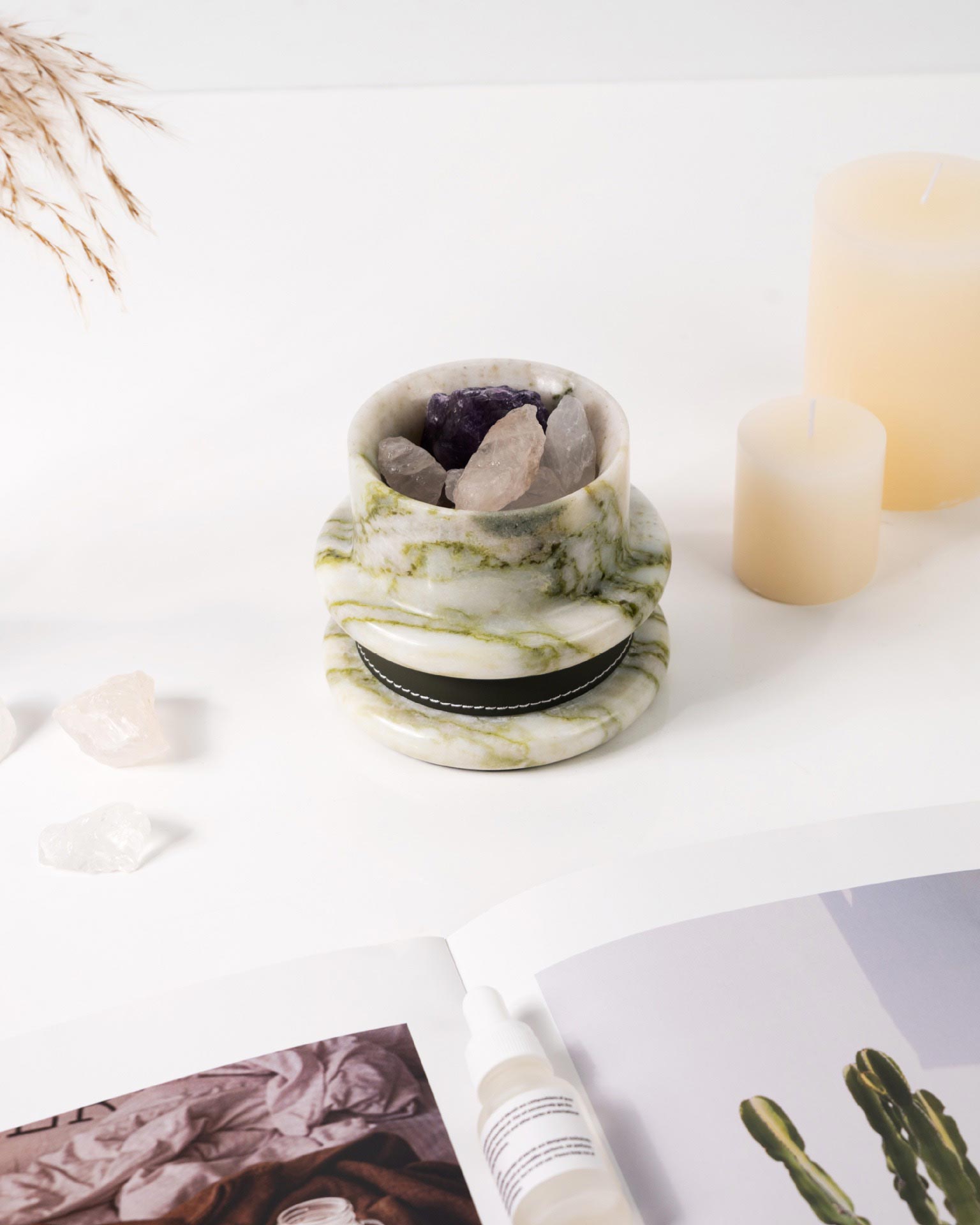 Portopo Marble Candle Holders