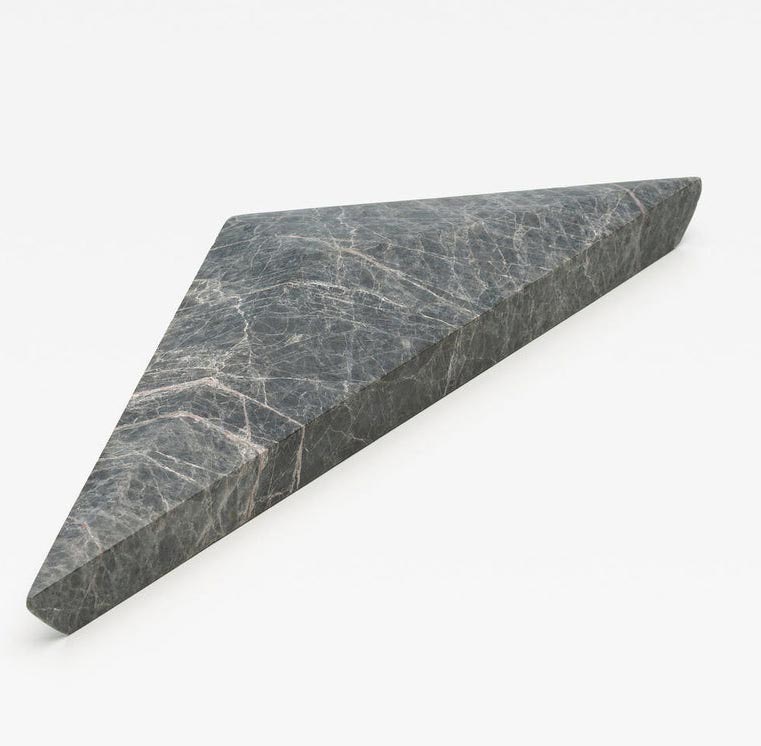 Bianco Grey Diamond Irregularity Big Marble Handles