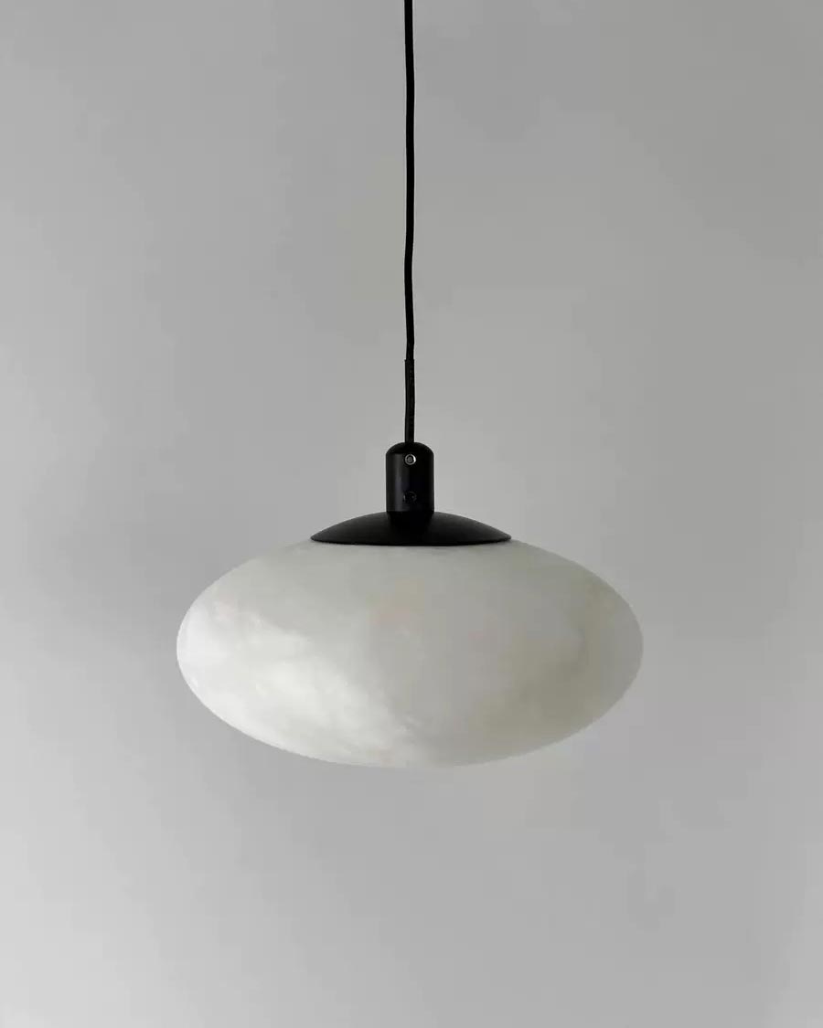 Spain Alabaster Oval Chandelier