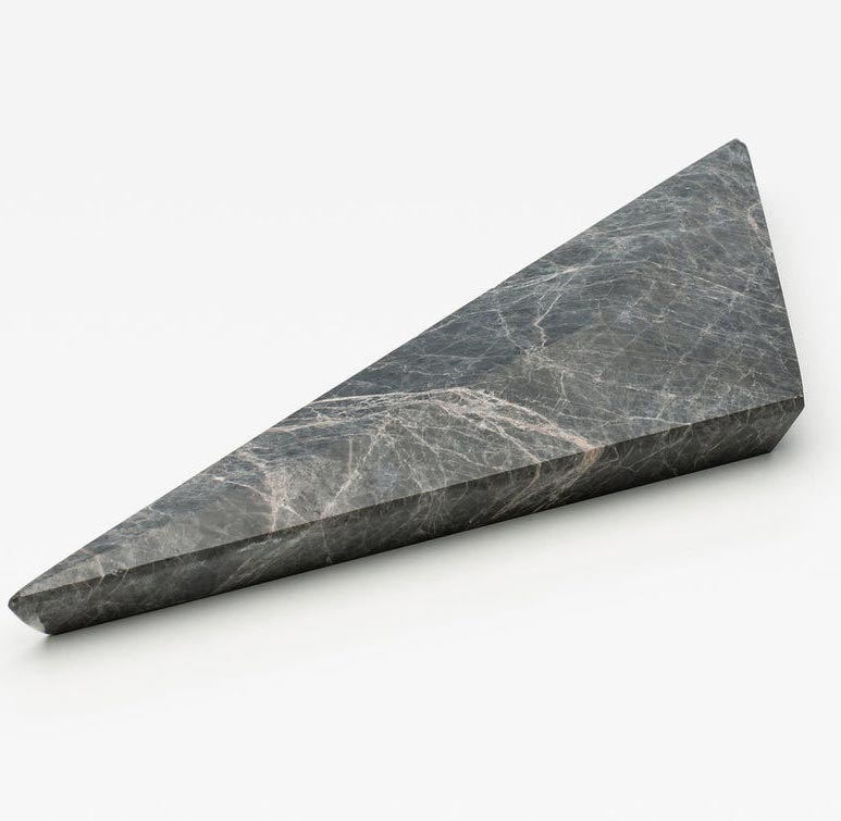 Bianco Grey Diamond Irregularity Big Marble Handles