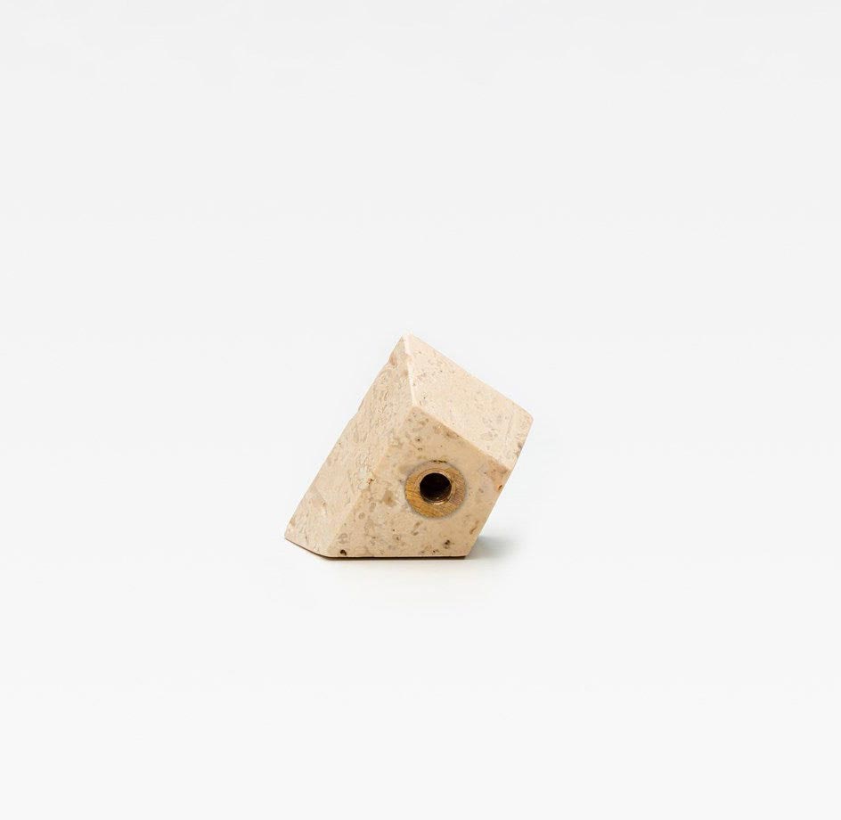 Beige Travertine Irregular Small Handles