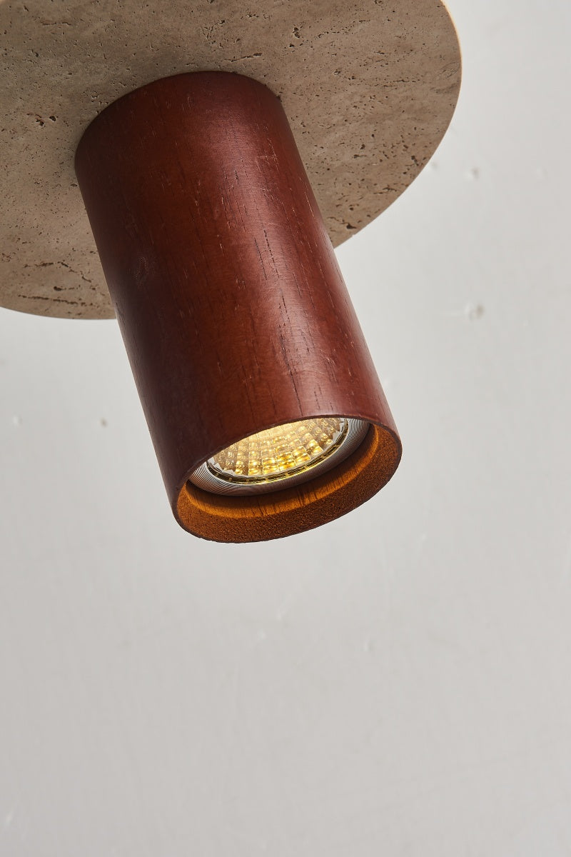 Beige Travertine Chandelier