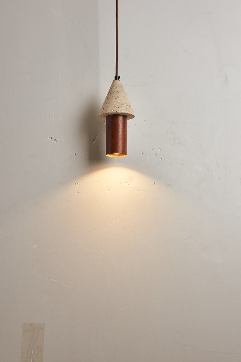 Beige Travertine Chandelier