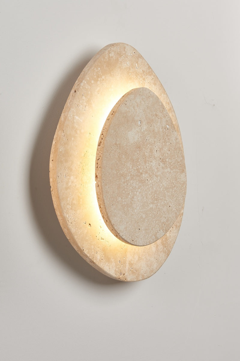 Nordic Travertine Wall Sconces