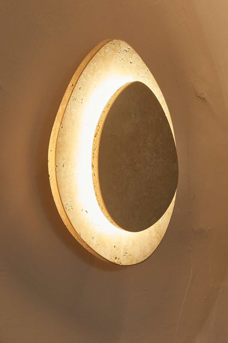 Nordic Travertine Wall Sconces