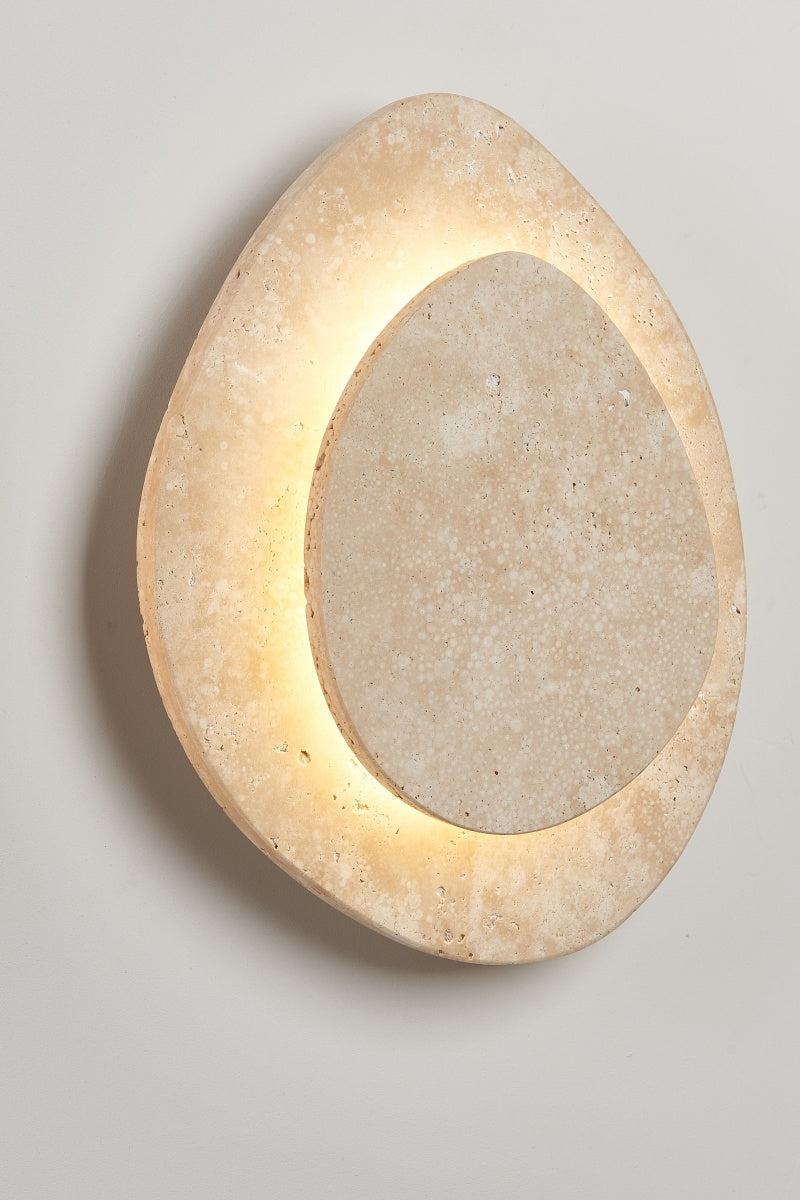 Nordic Travertine Wall Sconces
