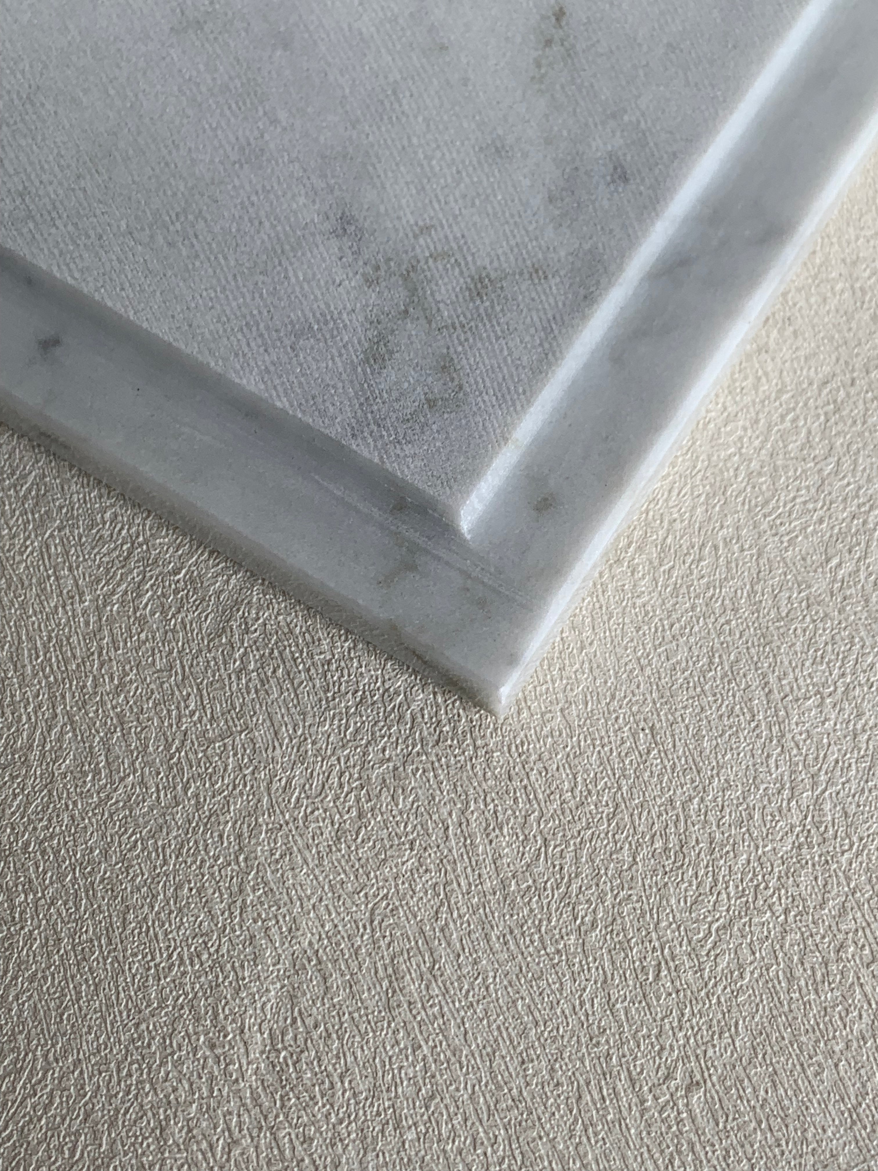 Carrara Marble Vanity Boxes | Italian Marble Storage Decor