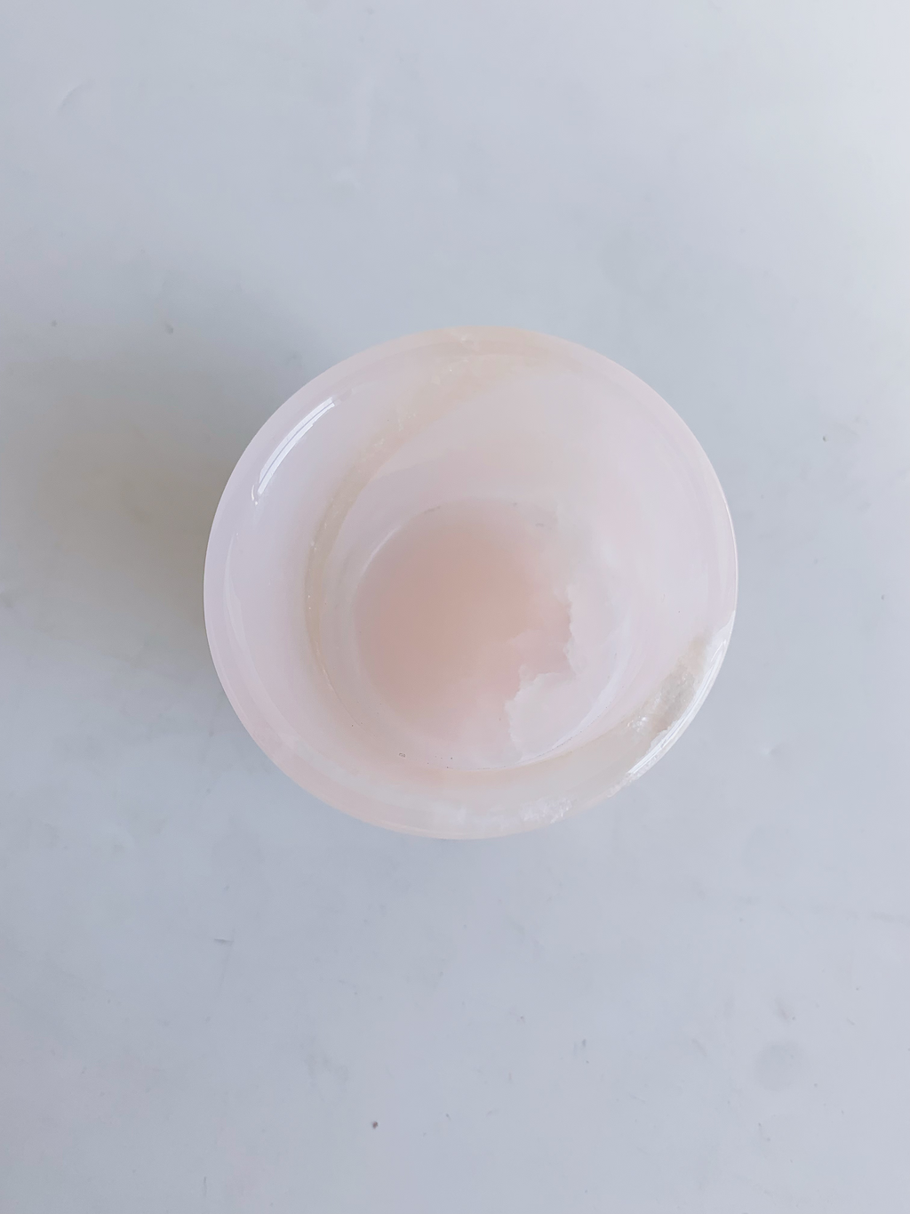 Pink Onyx Cup-Like Candle Holders | Natural Stone Home Decor