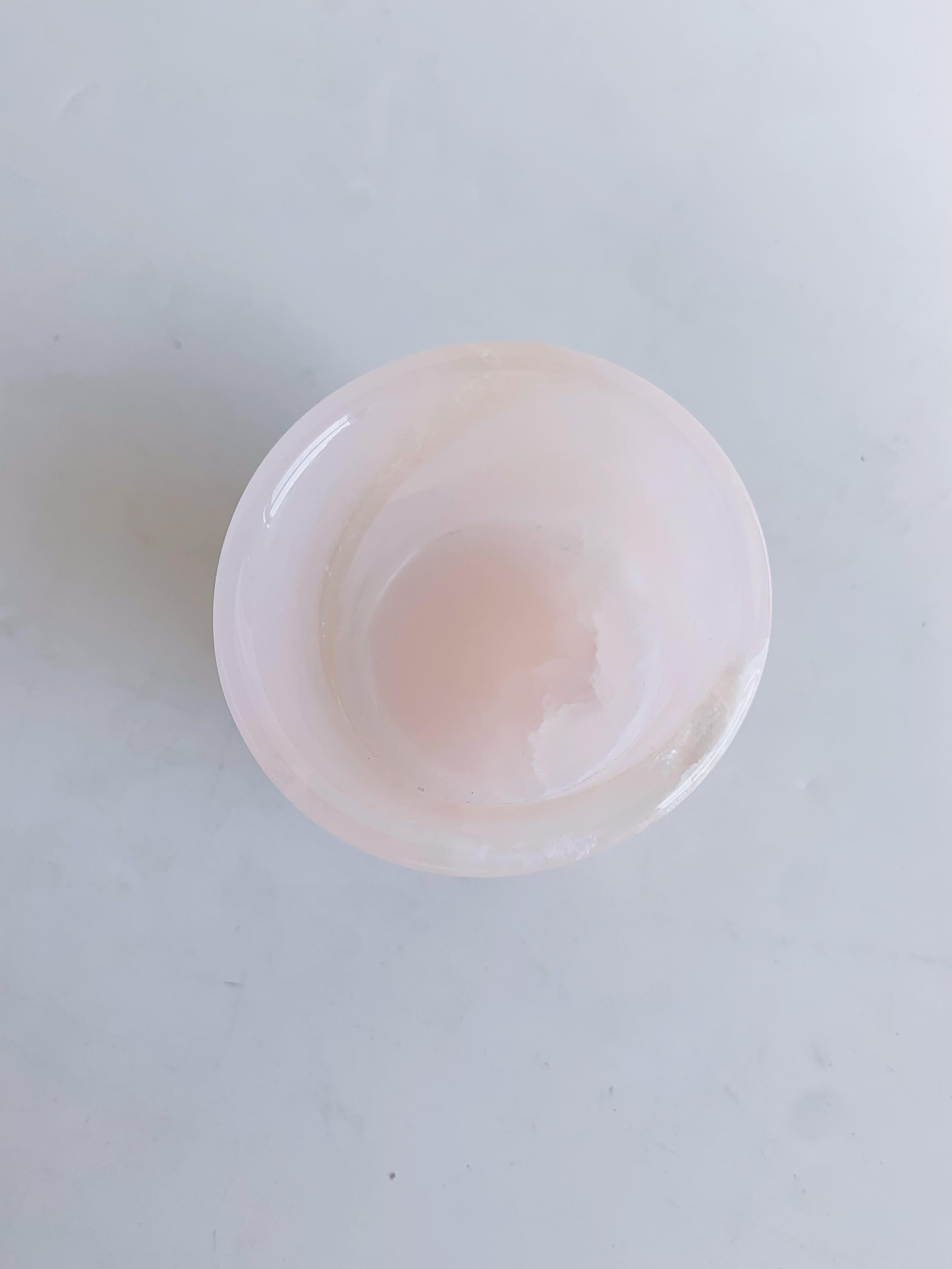 Pink Onyx Cup-Like Candle Holders | Natural Stone Home Decor